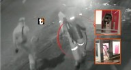 ¡Nuevas imágenes! Delincuentes cargando balón de gas previo a detonar cajero