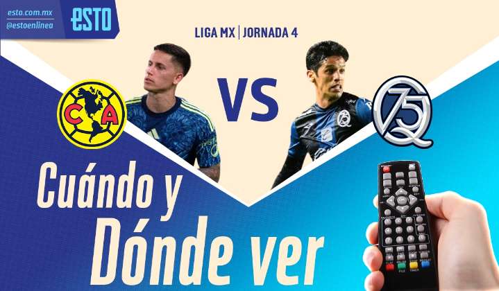 América vs Querétaro: horario, fecha y transmisión de la jornada 4 del Apertura 2025
