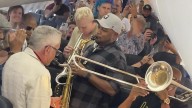Dave Koz and his band were in flight delay hell. So they picked up their instruments