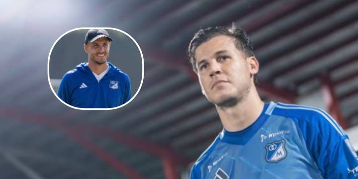 Juan Pablo Vargas salió en defensa de David González en medio de crisis en Millonarios: “Acá no es de echar la culpa”