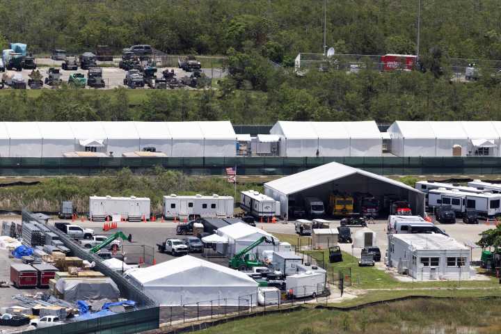 'Alligator Alcatraz' detainees seek due process