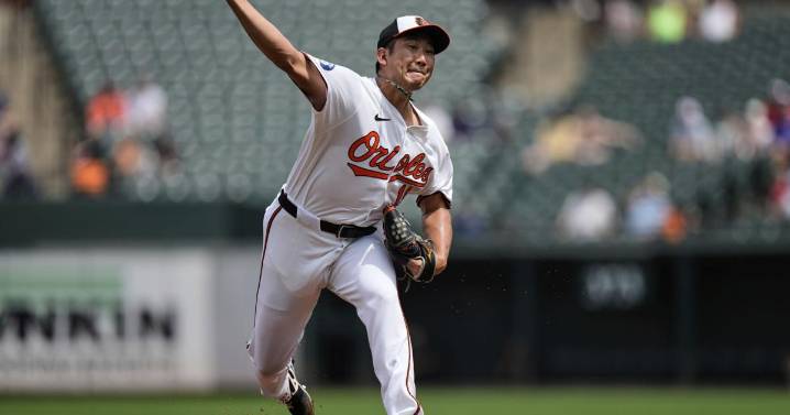 Tomoyuki Sugano earns 10th victory as Orioles outlast Mariners 5
