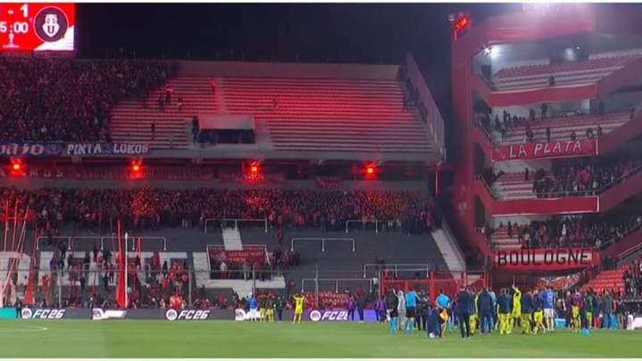 Graves disturbios en Avellaneda: proyectiles, insultos y tensión en Independiente vs. Universidad de Chile