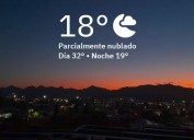 Amanece la capital a 18 grados centígrados