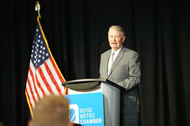 Governor addresses tax cuts, LAUNCH program in brief address