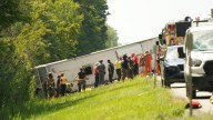 New York tour bus crash on interstate highway leaves multiple people dead and others injured