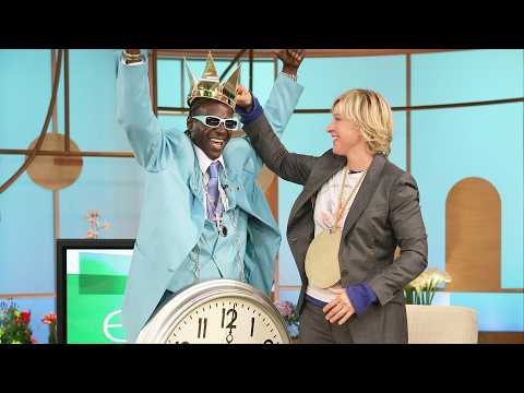 Flava Flav Pulls Up on Ellen
