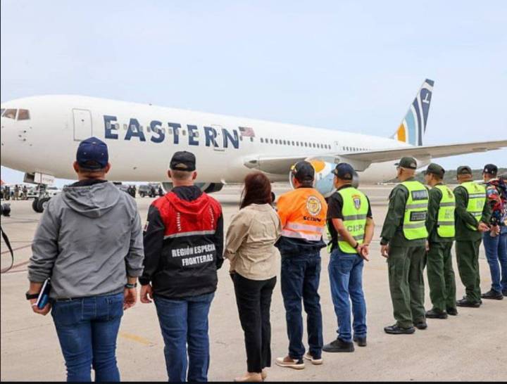 Vuelo del Plan Vuelta a la Patria retorna 184 venezolanos