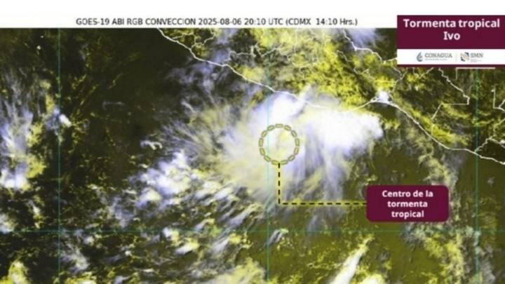 Tormenta tropical Ivo será huracán: esta es su trayectoria y los estados en alerta