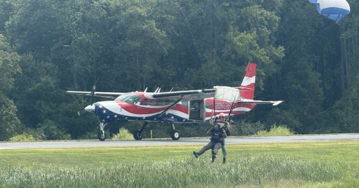 Skydiving event helps people in addiction recovery find new perspective on life