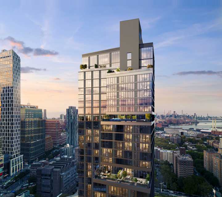 Leasing opens on sustainable mixed-use tower with residential, academic space