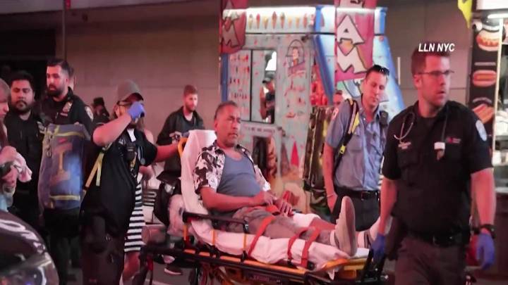 Padre colombiano entre los heridos en tiroteo en Times Square