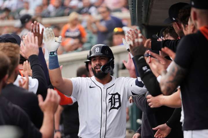 Watch Tigers’ Gleyber Torres notch 500th career RBI to walk off the Astros