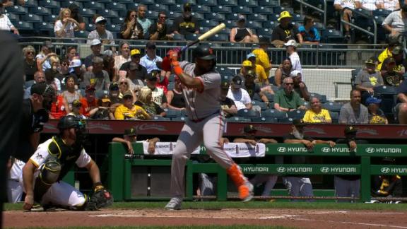 Dominic Smith hits go-ahead double in 9th as Giants rally for 4