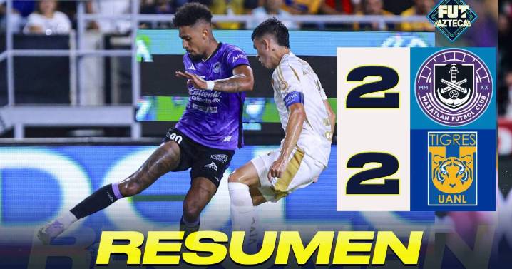 Resumen del partido: Mazatlán 2-2 Tigres | Jornada 6 
