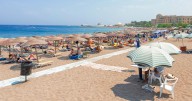 Greece holiday hotspot so overcrowded 'there are sunbeds in the sea'