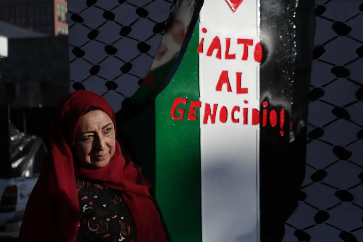Jornada cultural en el Hemiciclo a Juárez en solidaridad con Palestina