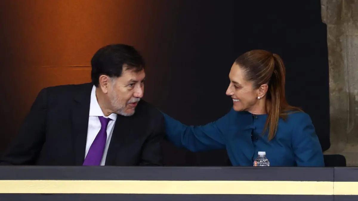 Descarta Sheinbaum ruptura desde el interior de Morena como lo alertó Noroña