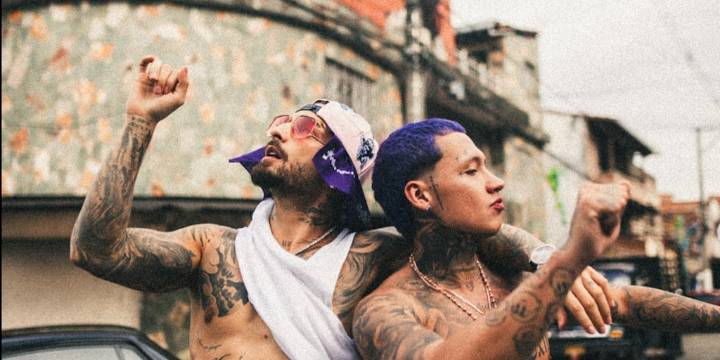 Blessd causó polémica al subir foto con su expareja en redes sociales: Maluma se pronunció
