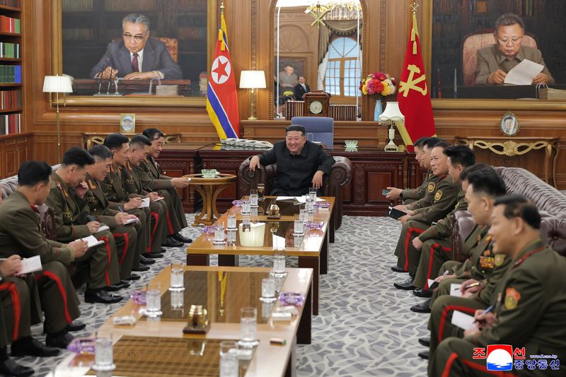 North Korea leader Kim praises 'heroic' troops in Russia, state media says