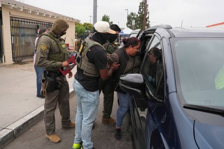 Federal agent fires weapon during immigration stop in Southern California, officials say