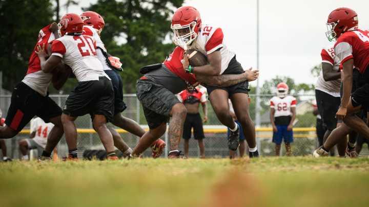 Seventy-First hits the field as high school football practices start up