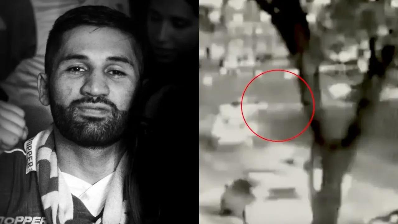 Se reveló el video del momento exacto en el que atropellaron a Sergio Blanco afuera del Movistar Arena