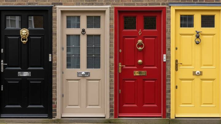 El Feng Shui lo deja claro: de qué color hay que pintar la puerta de casa para tener abundancia