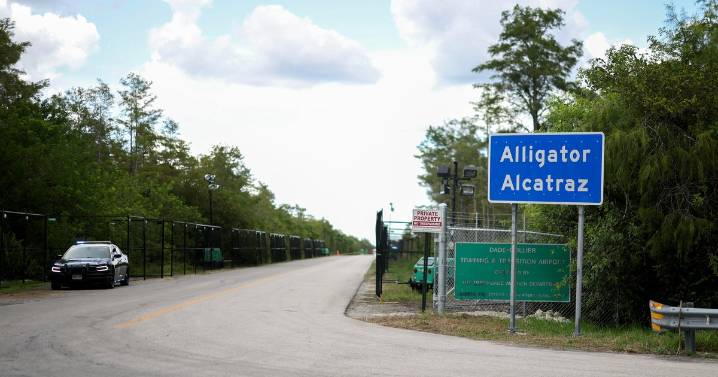 Kristi Noem says "Alligator Alcatraz" to be model for ICE state