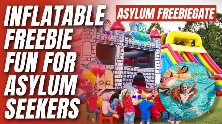 Asylum Seekers in Edinburgh Given 70% Off Bouncy Castle and Pool Parties