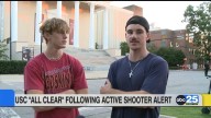 Reactions from USC students, Deputy Chief of Police after “all clear” given on Sunday’s active shooter alert