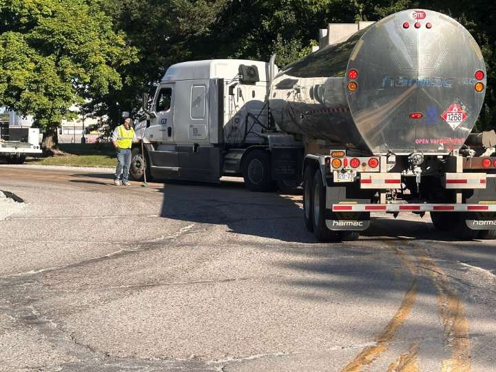 Indy Oil Spill Shuts Down Busy West Side Intersection