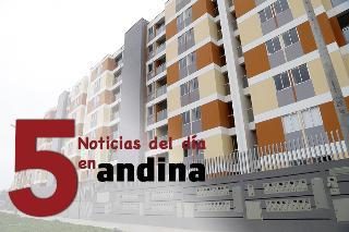 Las 5 del día: Indecopi rematará inmuebles desde S/ 14,000