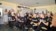 Azuara reconoce la labor de la UME y de los bomberos durante las tormentas