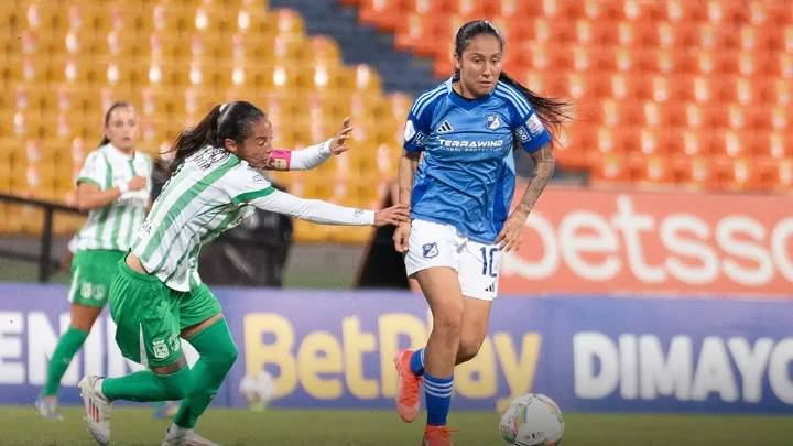 Atlético Nacional, el primer clasificado a las semifinales de la Liga Femenina: Millonarios quedó al borde de una nueva eliminación