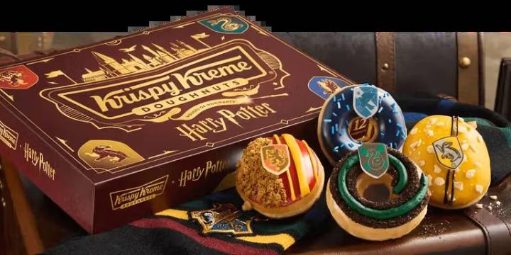 Krispy Kreme lanza colección de donas inspirada en Harry Potter