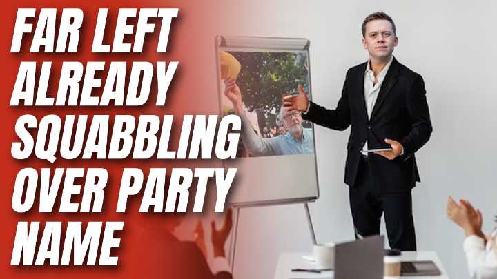 Owen Jones and Comrades Descend Into Infighting Over Corbyn Party Name