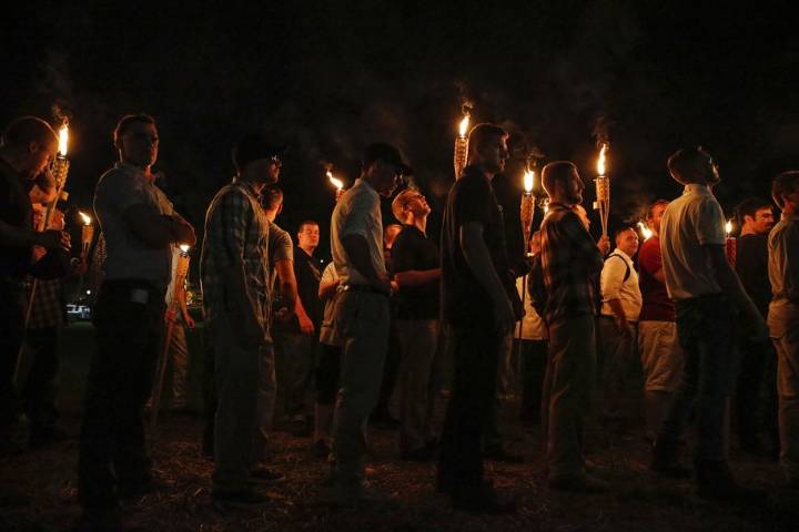 8 years after Charlottesville, Nazis control the White House