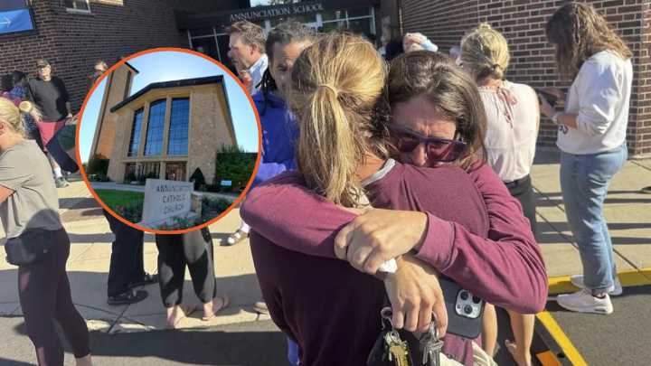 Se registra tiroteo en escuela católica de Minneapolis; reportan que atacante fue ‘contenido’