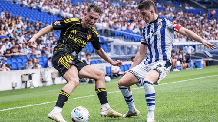 Este ha sido el mejor jugador del Real Zaragoza en el choque ante la Real Sociedad B