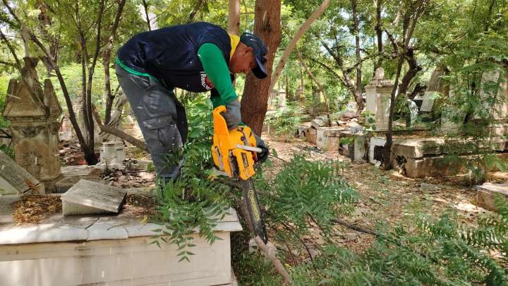 En operativo de la Alcaldía de Maracaibo extrajeron 100 toneladas de basura del Cementerio El Cuadrado