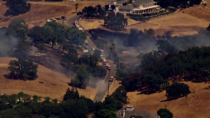 Berry Fire burns 50 acres in Napa County