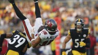 Bucs’ Jalen McMillan may have avoided serious injury on leaping catch