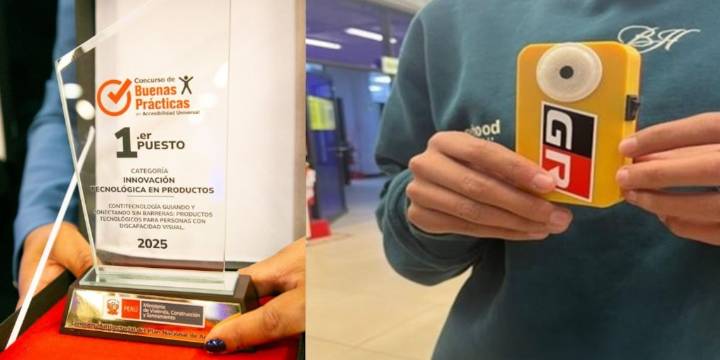 La tecnología inclusiva hecha en Perú: regleta braille y guía con IA ganan premio nacional