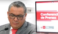 Ministro Juan José Santiváñez evitó responder cuestionamientos sobre el caso Mina El Dorado
