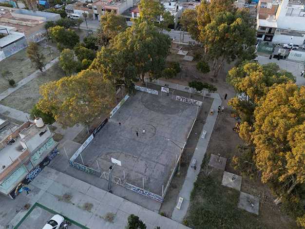 Ricardo Gallardo lleva más obra de infraestructura a Villa de Pozos