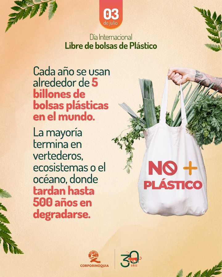 El Día Mundial Sin Plástico lo celebramos diciendo: sin plástico por favor