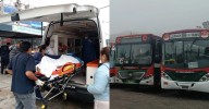 San Juan de Lurigancho: Chofer de empresa Santa Catalina condujo herido de bala hasta un hospital