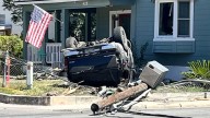 Texas man hospitalized after crashing vehicle into home in San Antonio