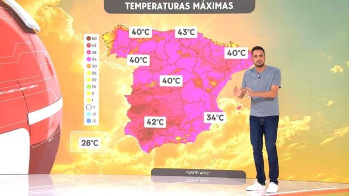 El puente de agosto comienza con toda España inmersa en plena ola de calor, con hasta 43 grados en Badajoz